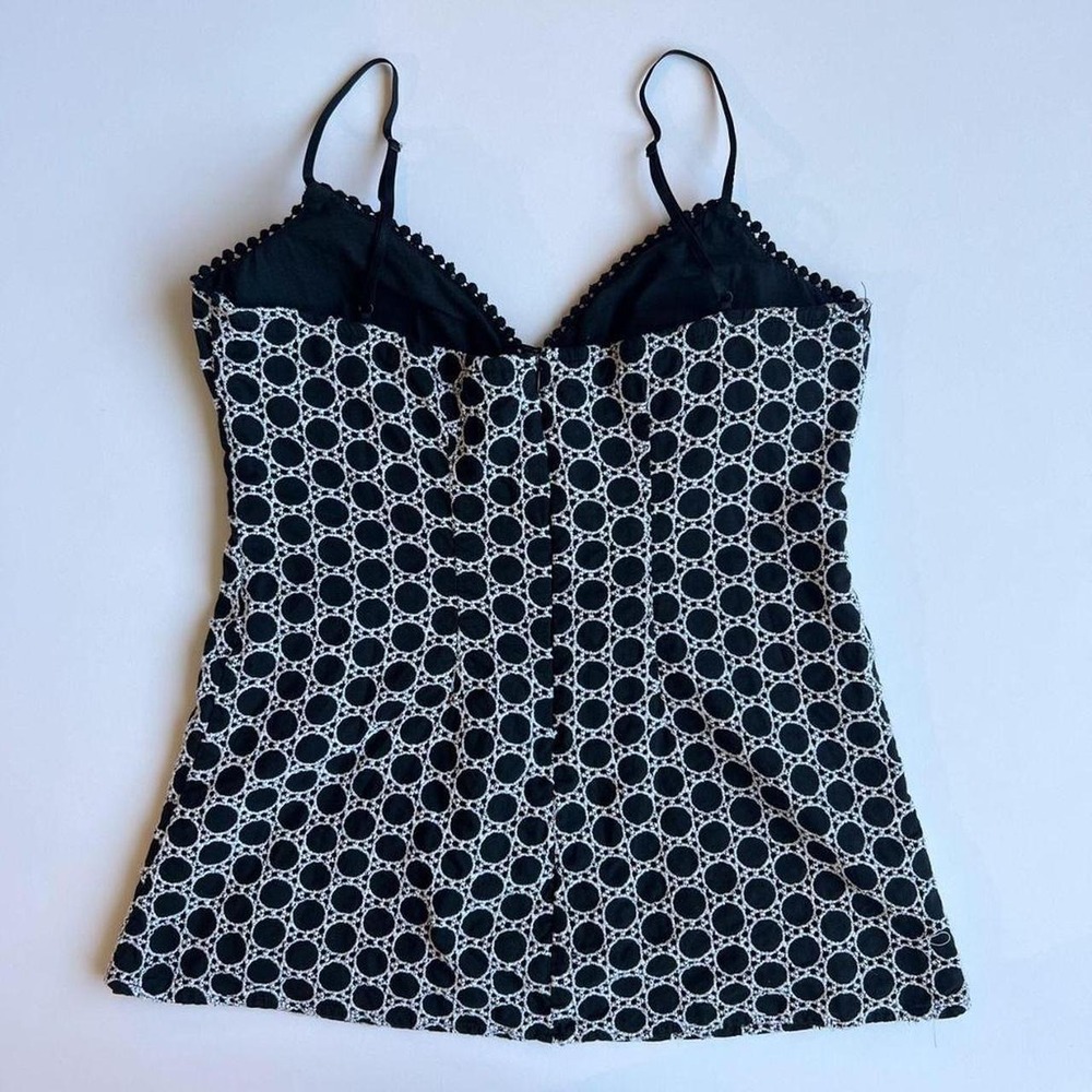 Y2K 6 Degrees Baby Doll Top with Bow Detail and Spaghetti Straps - Picture 2 of 4